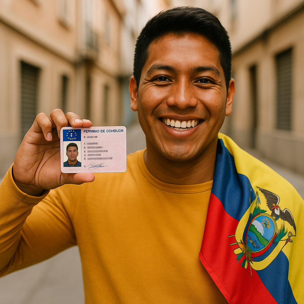 Descubre el Canjear licencia de conducir Ecuador en España