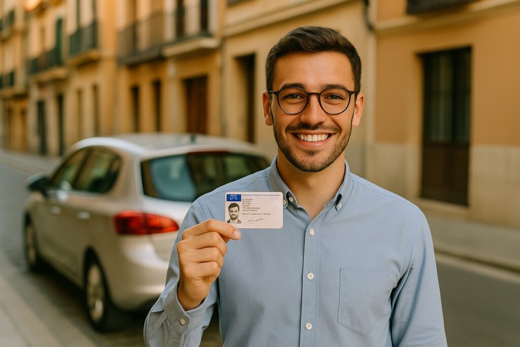 aqui es cambiar carnet de conducir frances a español